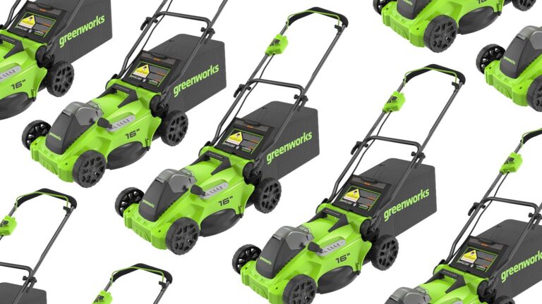 greenworks lawnmower sale header