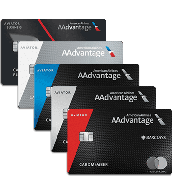 American Airlines credit cards cascade