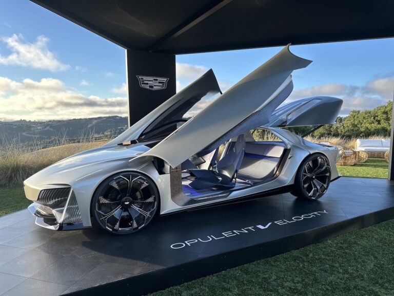 Cadillacs Opulent Velocity Concept monterey