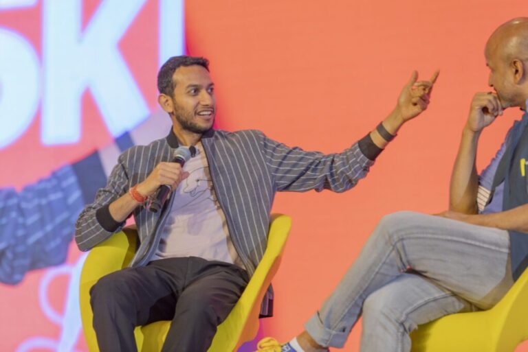 Ritesh Agarwal CEO and founder of OYO spoke on stage at Skift India Summit in Delhi NCR in March 2024. Source Skift 1024x684