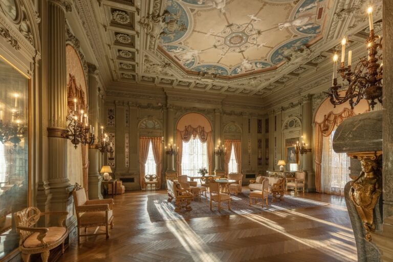 The Breakers Morning Room Alexander Nesbitt The Preservation Society of Newport County 1