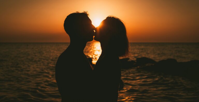 Beach Kiss Sunset