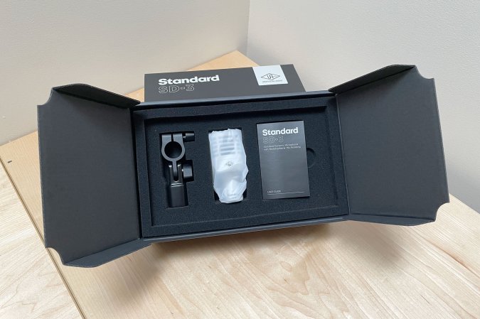 UA Standard Series SD 3 mic packaging