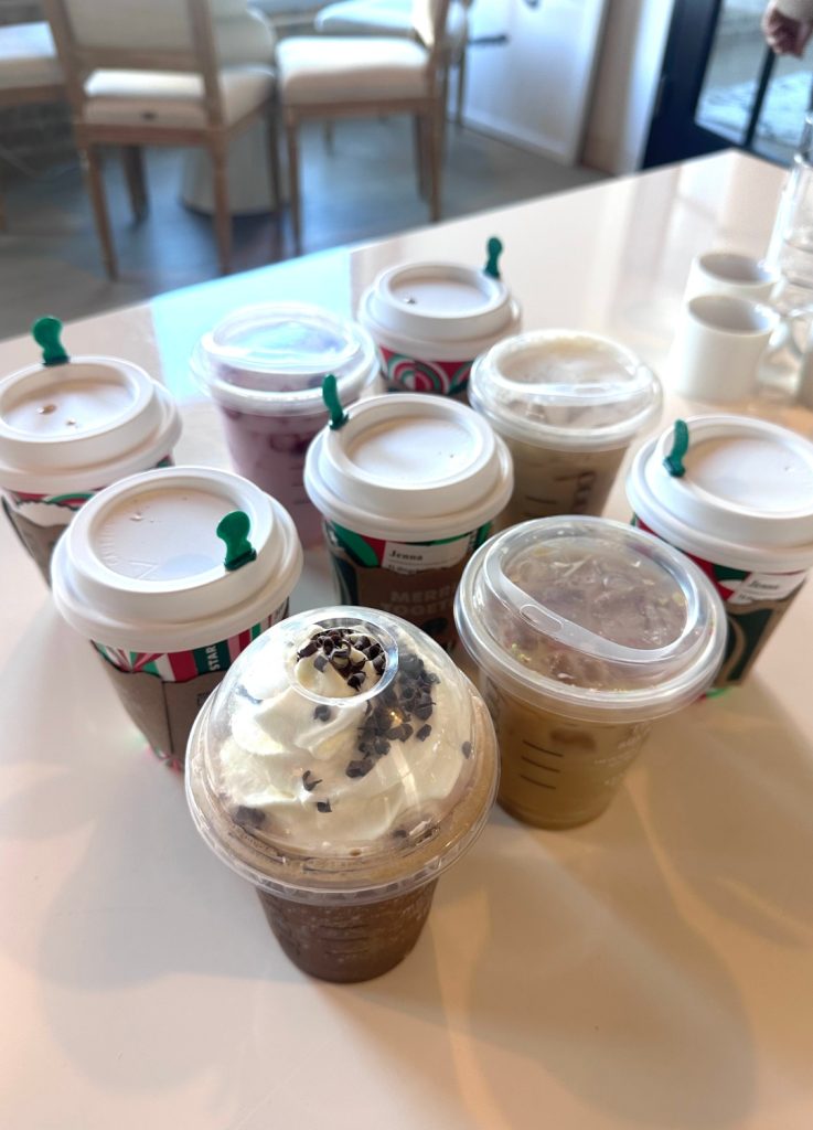 starbucks holiday drinks the everygirl