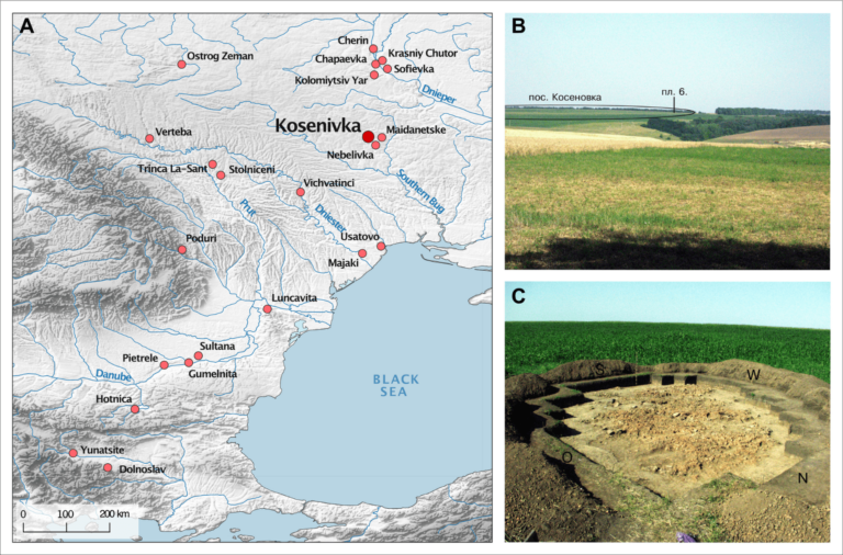 ukraine dig map