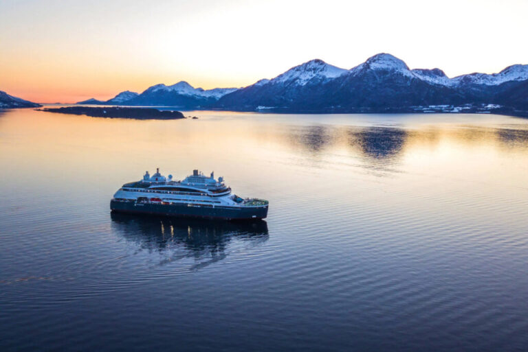 Le Commandant Charcot a vessel FJORD DE NORVE╠uGE DRONE CREPUSCULE 7┬®EMERICK LE MOUEL 1 1024x684