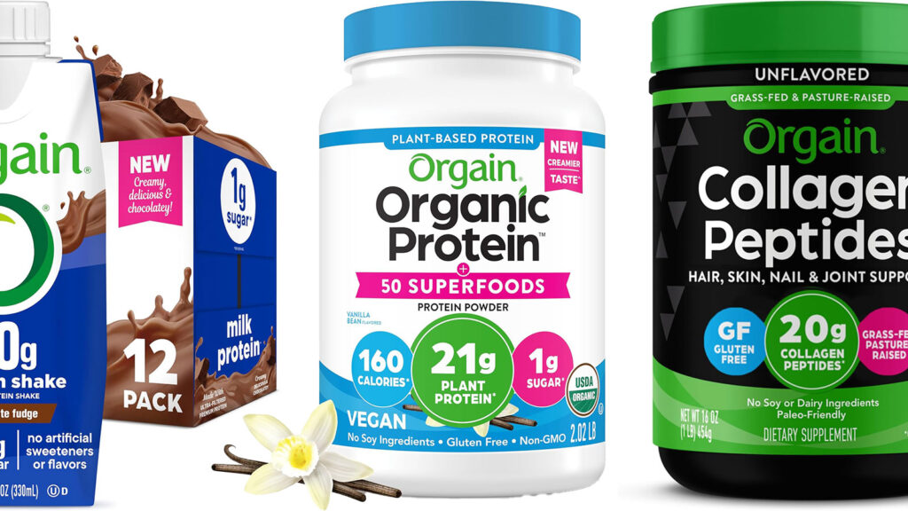 orgain protein powder deal header